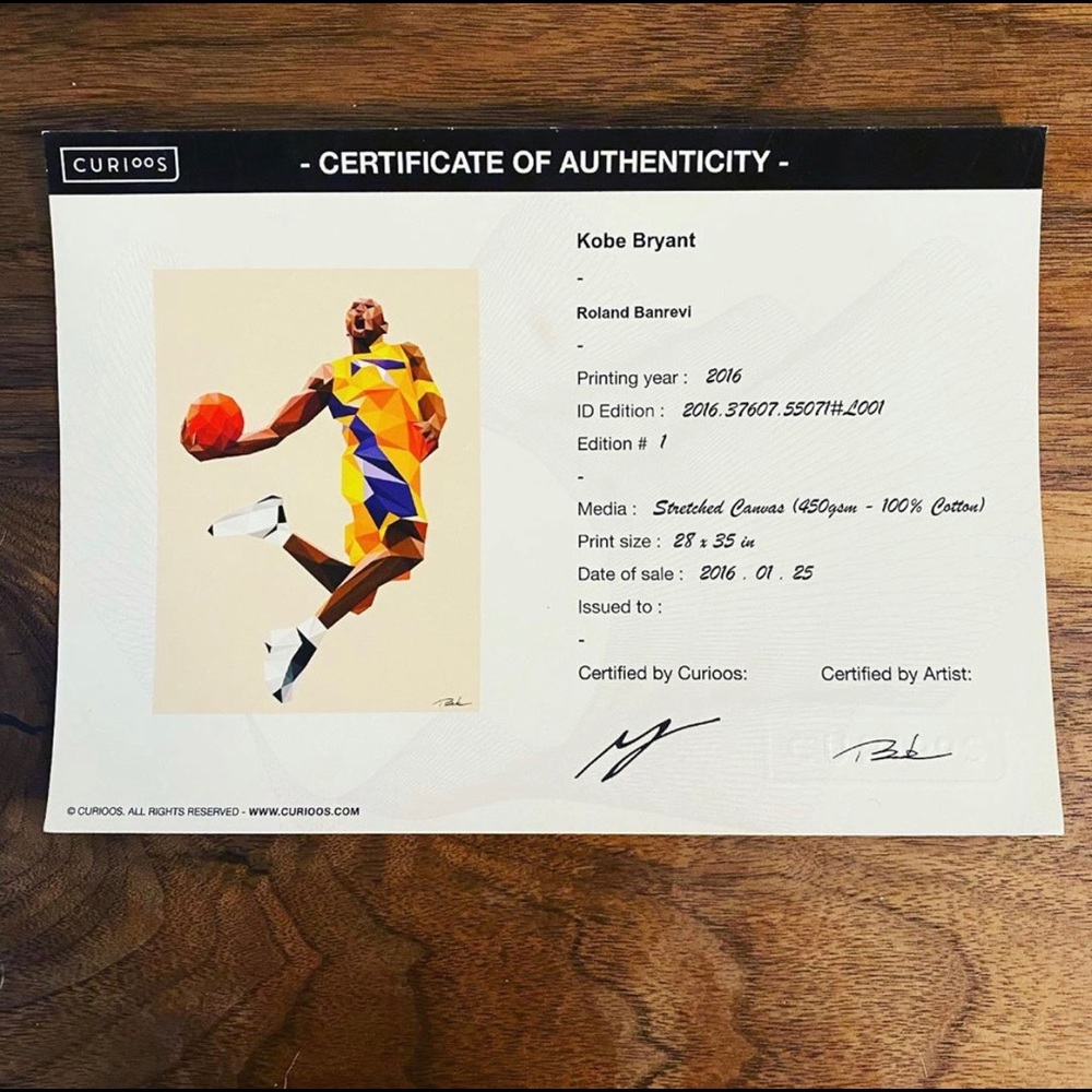 Kobe Bryant Canvas Art - Picture 2 of 2